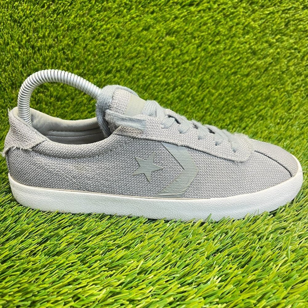 Converse Breakpoint OX Womens Size 8 Gray White Athletic Skate Shoes‎ Sneakers